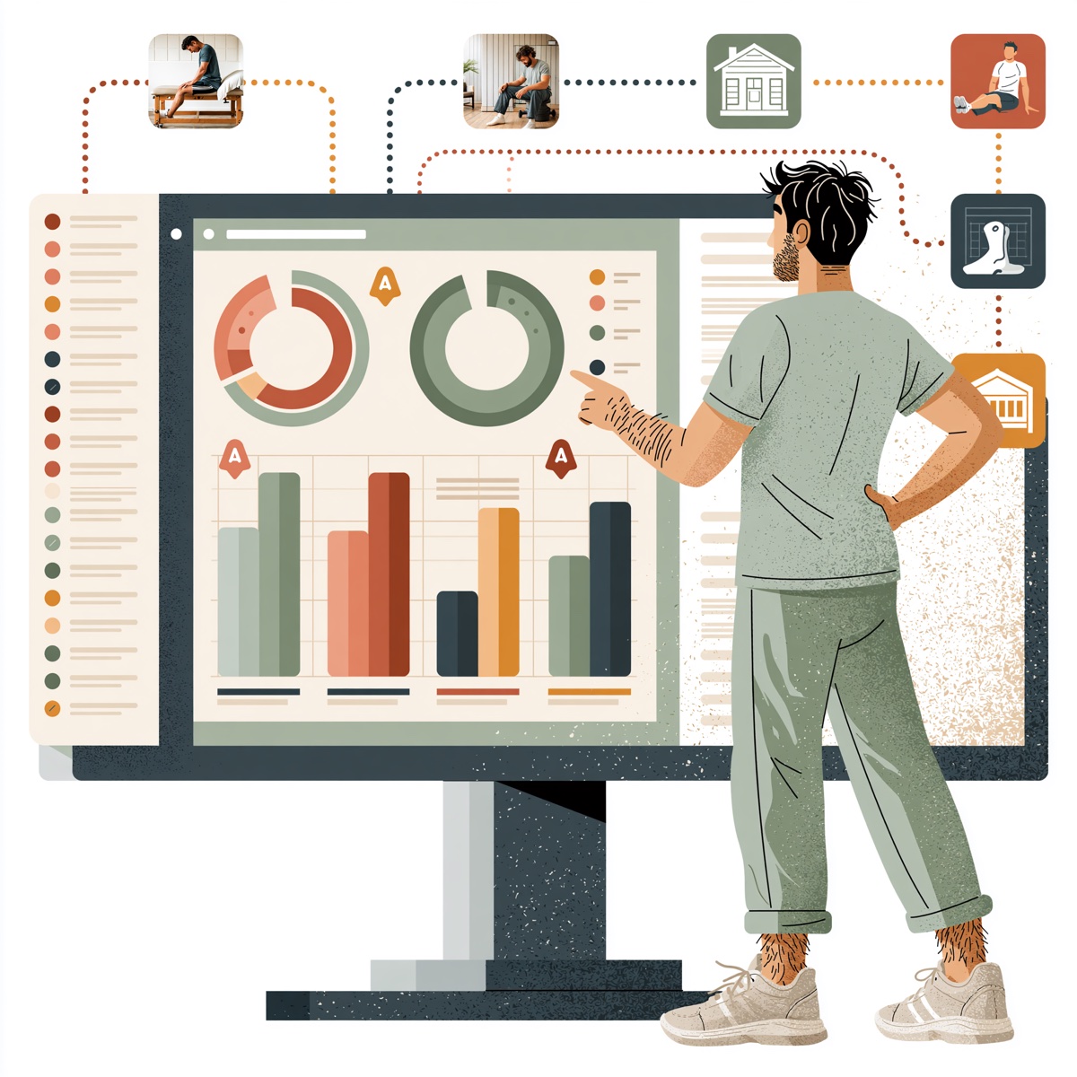 Enter the system to track patients
